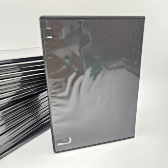 Empty Black Slim DVD Cases, Qty 75, Brand New - Picture 13 of 15